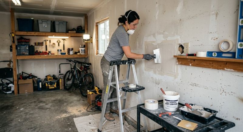 Basement Drywall Repair in Olathe, KS