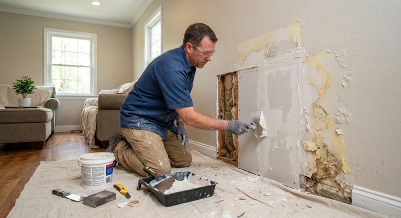 Drywall Crack Repair in Wilmington, NC