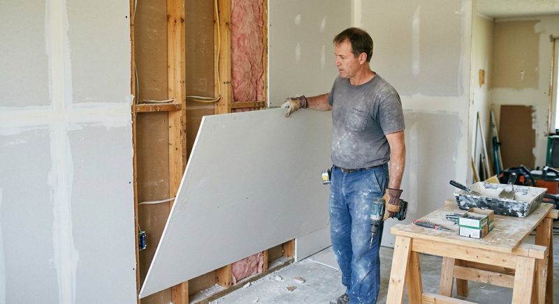 Bathroom Drywall Replacement in Wilmington, NC