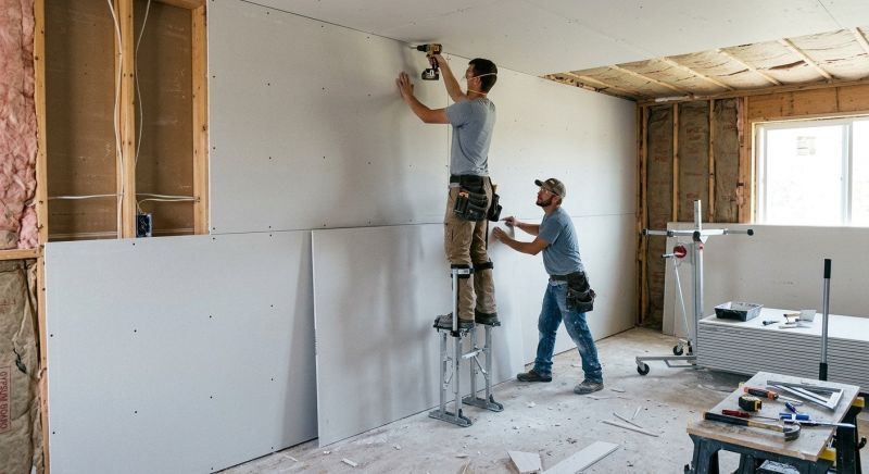 Bedroom Drywall Installation in Alpharetta, GA