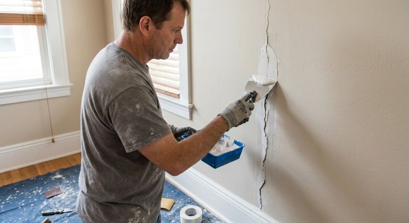Bedroom Wall Repair in Olathe, KS