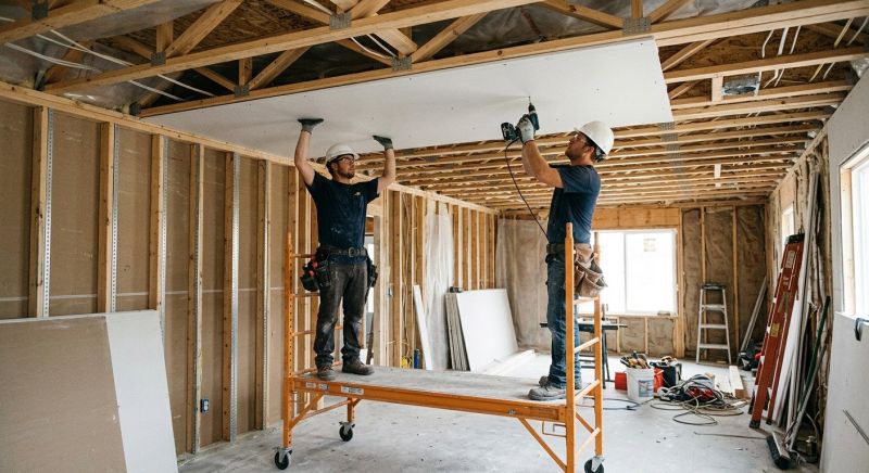 Ceiling Drywall Installation in Conroe, TX