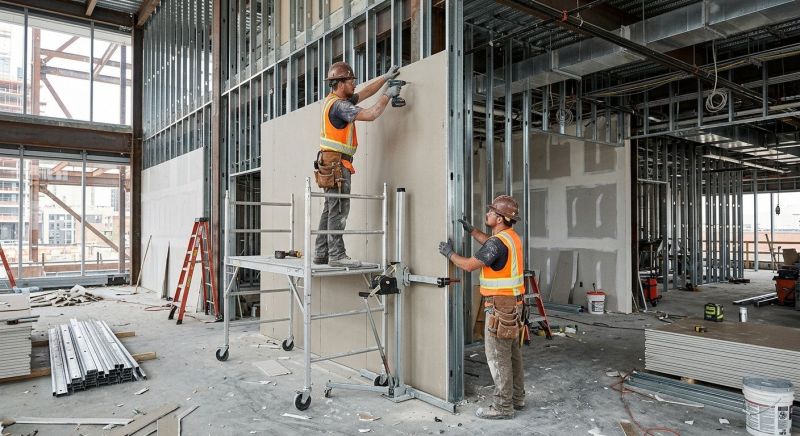 Commercial Drywall Installation in Denver County, CO
