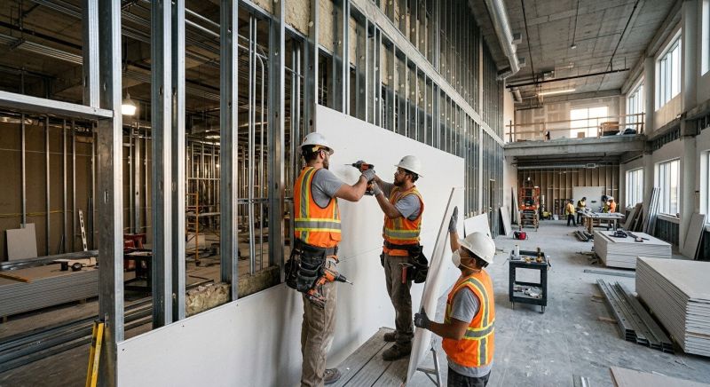 Commercial Drywall Renovation in Longmont, CO