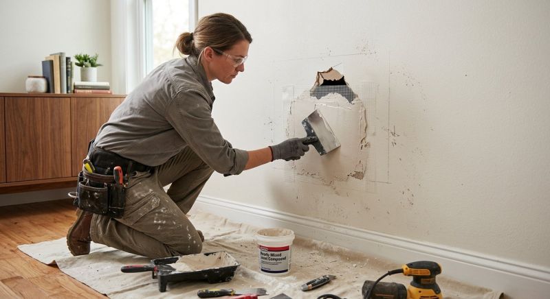 Drywall Crack Repair in Alpharetta, GA