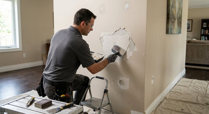 Drywall Crack Repair in Olathe, KS
