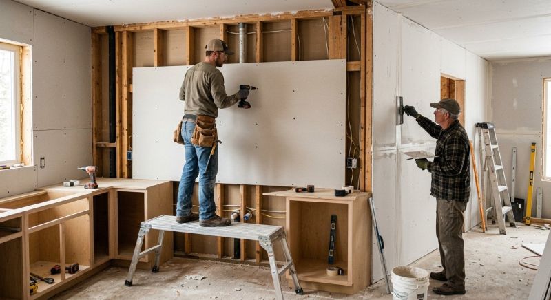 Drywall Renovation in Conroe, TX