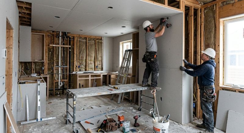 Drywall Renovation in Conroe, TX