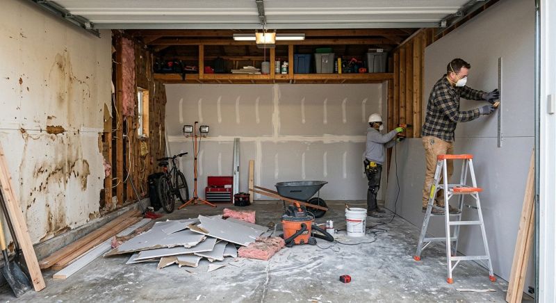 Drywall Replacement in Overland Park, KS