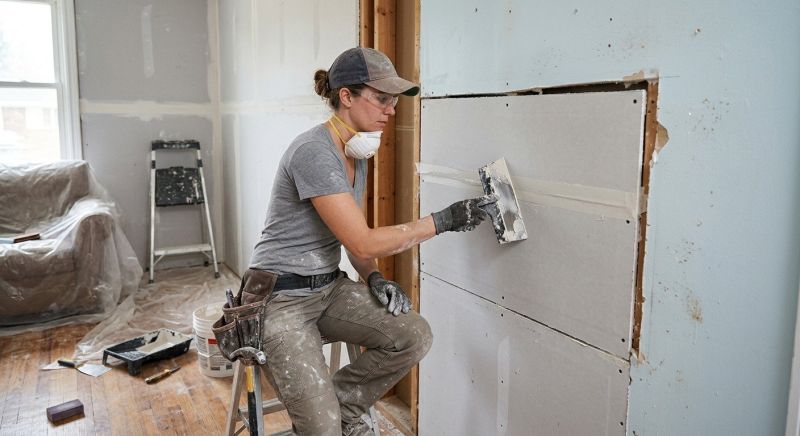 Drywall Replacement in Conroe, TX
