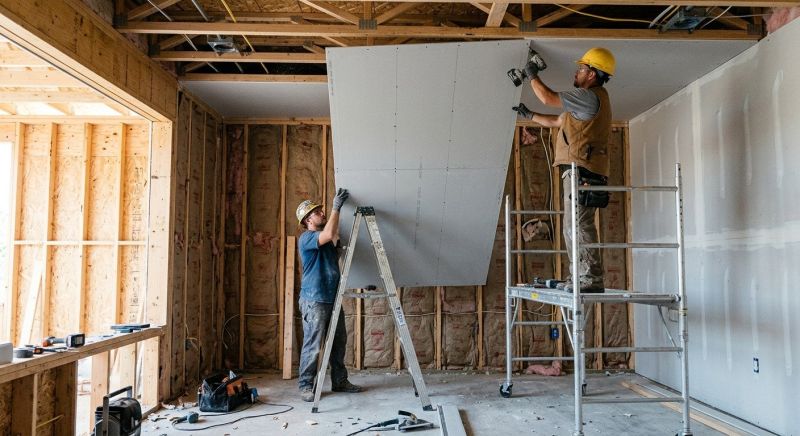 Gypsum Board Installation in Conroe, TX