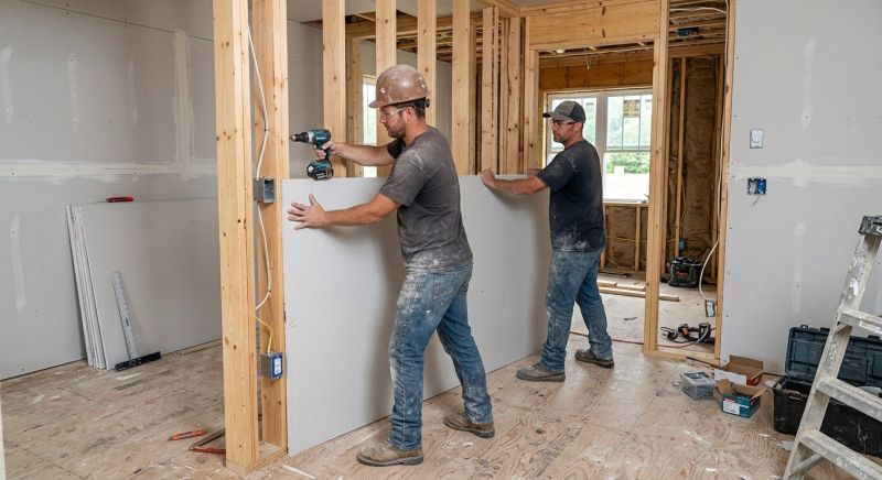 House Drywall Installation in Alpharetta, GA
