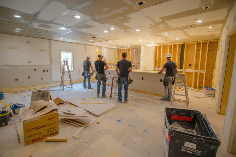 Kitchen Drywall Installation in Alpharetta, GA