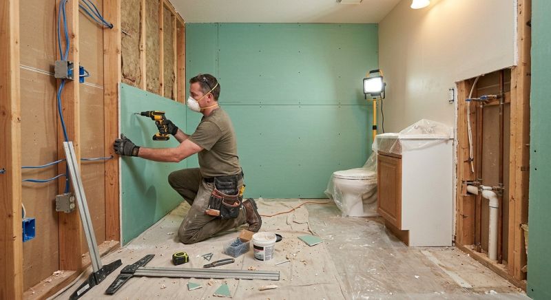 Wallboard Replacement in Conroe, TX